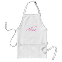 Aloha Apron by ginyhogan Aloha Apron