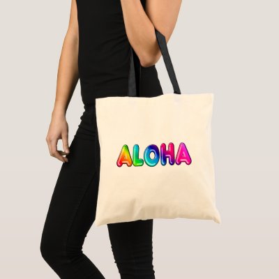Aloha Tote Bags by aura2000
