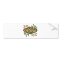 Aloha Bumper Sticker