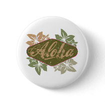 Aloha Pinback Buttons