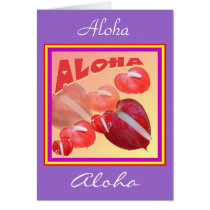 Aloha Card by Reflekshins Aloha Card