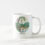Aloha Coconut, Pineapple, Hibiscus Mug