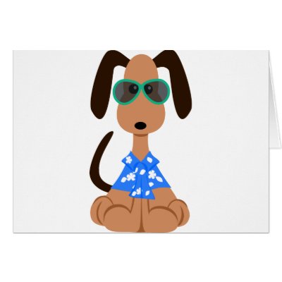 Aloha Deojee Card by PeticularFashions
