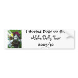 Aloha Dolly Tour 2009 Bumper Stickers