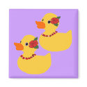 Aloha ducks magnet by marcya7 Aloha ducks magnet