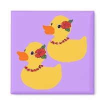 Aloha ducks magnet by marcya7 Aloha ducks magnet