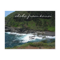aloha from kauai postcard by vanceandlori aloha from kauai postcard