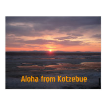aloha from kotzebue postcards