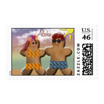Aloha - Gingerbread cookies baking postage