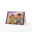 Aloha Gingerbread Men cards