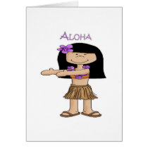 Aloha Girl Cards