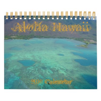Aloha Hawaii 2010 Calendar by DaCatsMeow