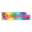 Aloha Hawaii bumper stickers by SugrBliss Aloha Hawaii bumper stickers