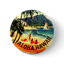 Aloha Hawaii buttons