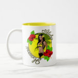 Aloha Hawaii Wahine Pin-up Mugs