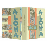 Aloha Hawaiian Luau Baby's First Year Scrapbook Binders