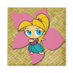 Aloha Honeys Hula Girl Magnets
