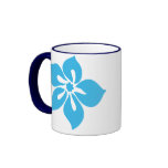 "Aloha Honeys" hula girl ringer mug