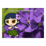 Aloha Honeys Luau Invite Card