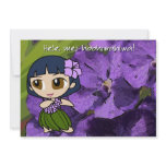 Aloha Honeys Luau Invite Card