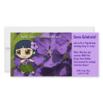 Aloha Honeys Luau Invite photocard