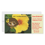 Aloha Honeys Luau Invite Personalized Photo Card