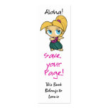 Aloha Honeys Skinny Bookmark Cards Business Card Template