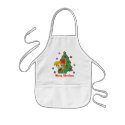 "Aloha Honeys" Xmas Kid's Apron by DriveIndustries "Aloha Honeys" Xmas Kid's Apron