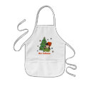 "Aloha Honeys" Xmas Kid's Apron by DriveIndustries "Aloha Honeys" Xmas Kid's Apron