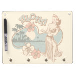 Aloha Hula Girl Dry Erase Boards
