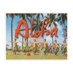 Aloha Hula Post Cards