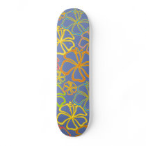 Aloha Hybiscus Skateboard