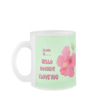 Aloha is . . . designer frosted mug