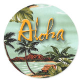 Aloha Island sticker
