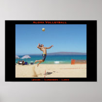 Aloha Jump Serve Print