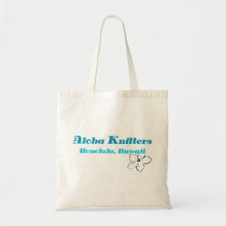Aloha Knitters Small Tote Bag bag