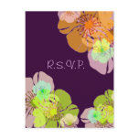Aloha/ Luau RSVP postcards, for 5x7 invites