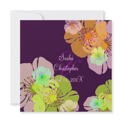 Aloha/Luau  Wedding Invitations by custom_stationery