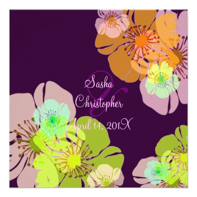 Aloha/Luau  Wedding Invitations/diy background