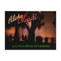 Aloha Maui Post Card