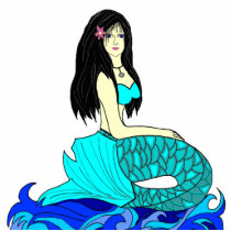 Aloha Mermaid photo sculpture