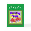 Aloha (missing you) Card by Reflekshins Aloha (missing you) Card