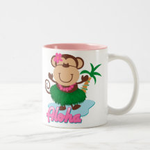 Aloha Monkey Mug