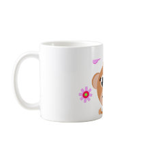 aloha monkey screen. coffee mug