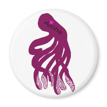 Aloha Octopus magnet by marcya7 Aloha Octopus magnet