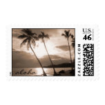 Aloha Palm Postage Stamp