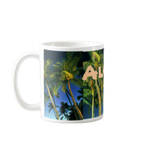 Aloha Palm Trees Mug