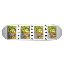 Aloha Pineapple Skateboard