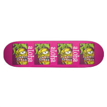 Aloha Pineapple Skateboard