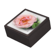 Aloha Pink Rose Monogram Premium Gift Box